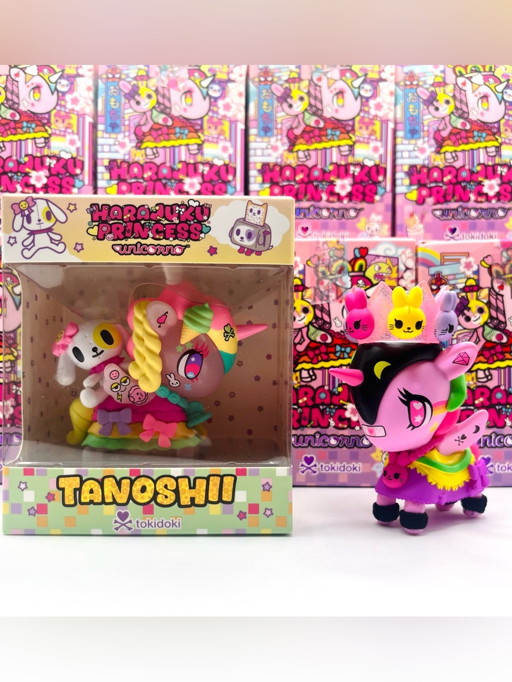 Tokidoki Harajuku Princess Unicorno Complete Set With Chaser - Picture 9 of 11